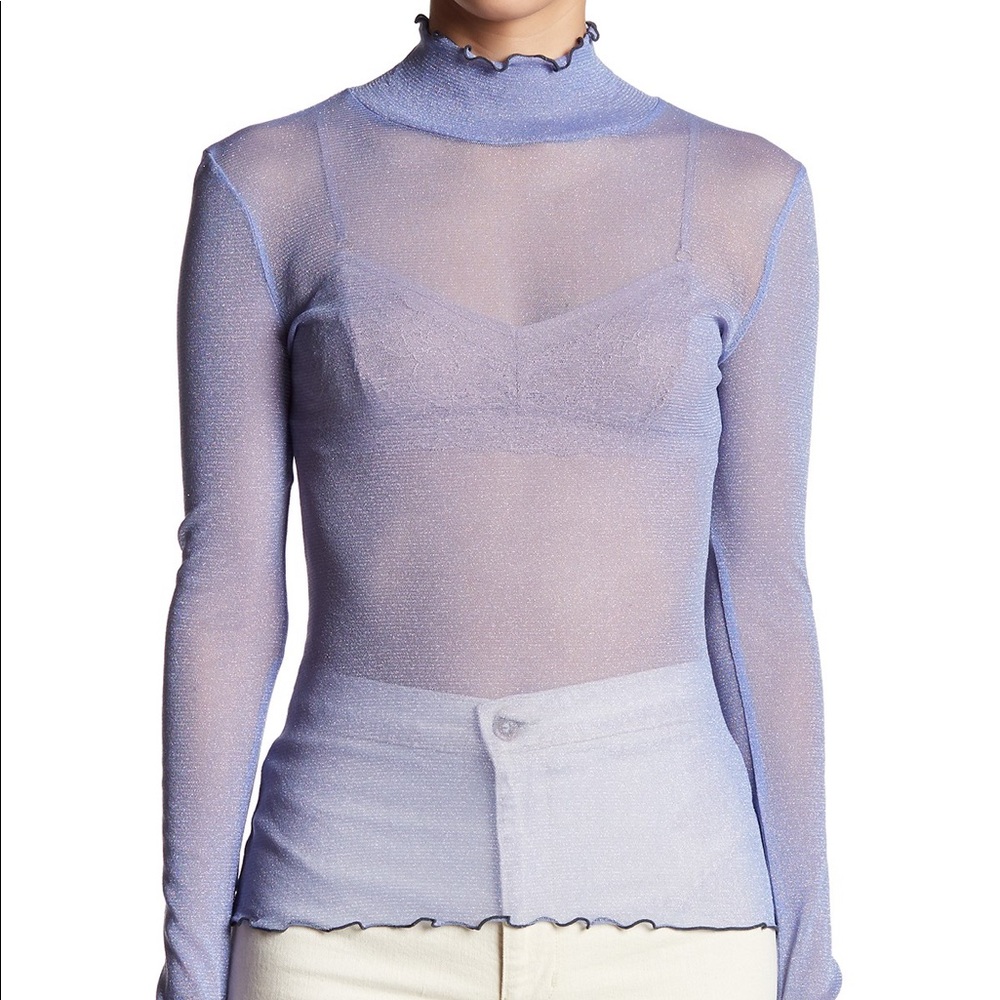Free People Pop It Sheer Top